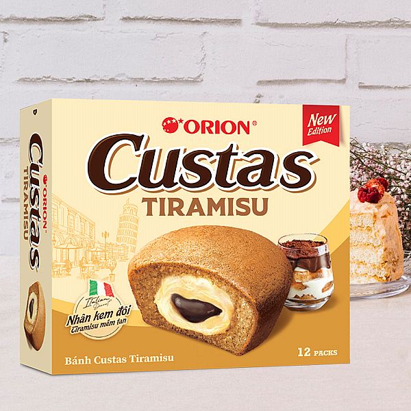 韓國 好麗友~提拉米蘇風味派(23.45gx12入)