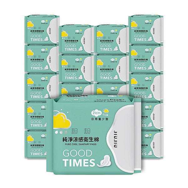 (箱購)JIUJIU~親親純淨涼感衛生棉(日用量少型)72入/箱(限宅配)