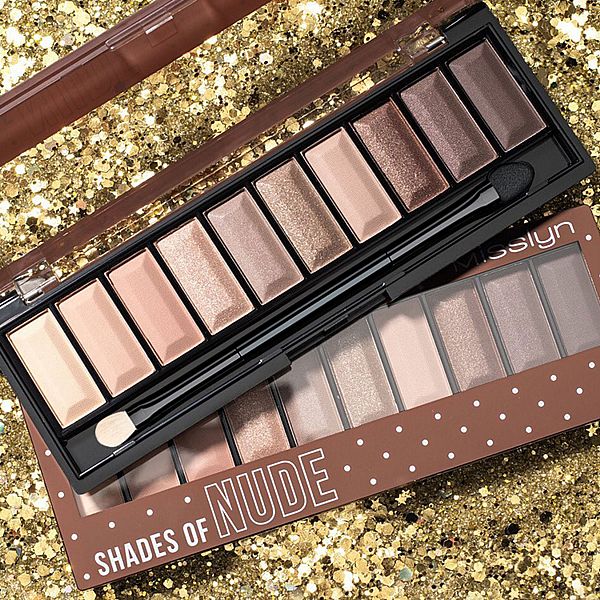 Misslyn 媚絲琳~大地裸色十色眼影盤(1.1gx10)