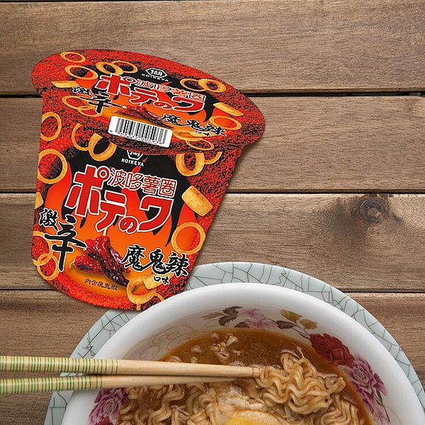 湖池屋~波哆薯圈激辛魔鬼辣口味(80g) 湖池屋 KOIKEYA 華元