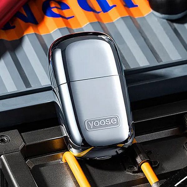 yoose~N1-S全合金電動鼻毛修剪器(電鍍銀)1入