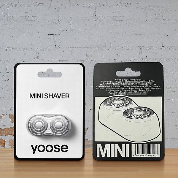 yoose~Mini2.0刮鬍刀替換刀頭(1入)