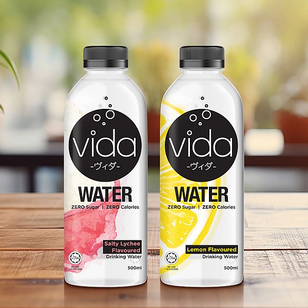 Vida~鹹荔枝／檸檬風味水(500ml) 款式可選
