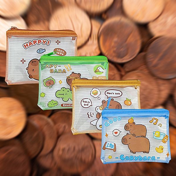 卡皮巴拉PVC零錢包(1入) 款式可選