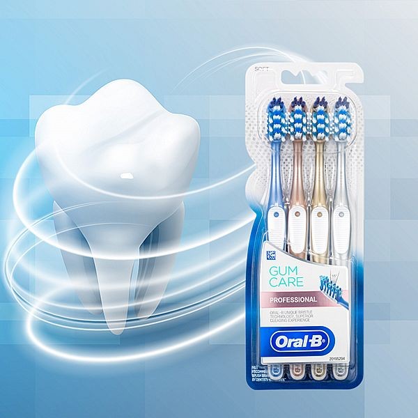 Oral-B 歐樂B~精準多角度牙刷(4支入)