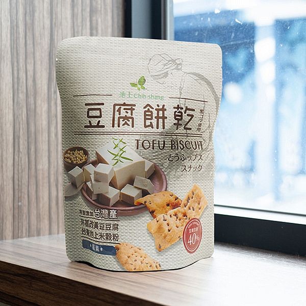台東池上鄉農會~豆腐餅乾(100g) Threads 爆紅品 脆