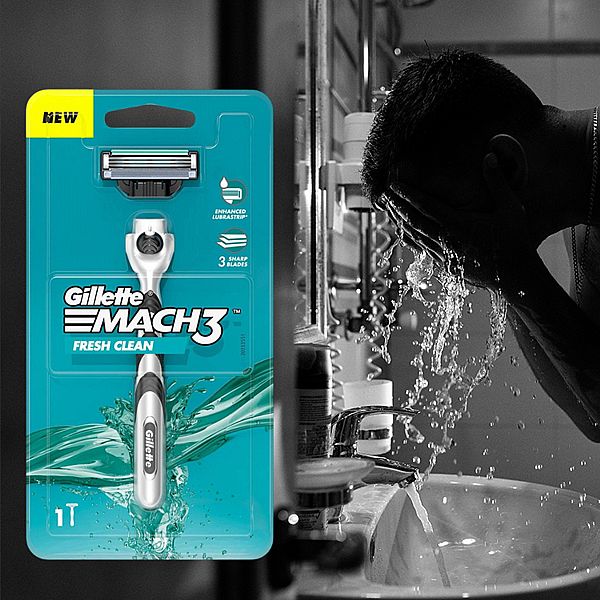 Gillette 吉列~鋒速3刮鬍刀(1刀架1刀頭)