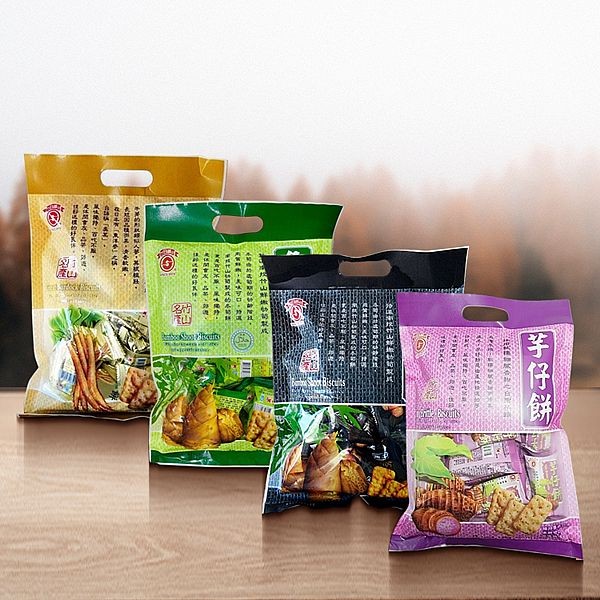 日香~牛蒡餅／冬筍餅／竹炭冬筍／芋仔餅量販包(300g) 款式可選 手提袋裝 分享包