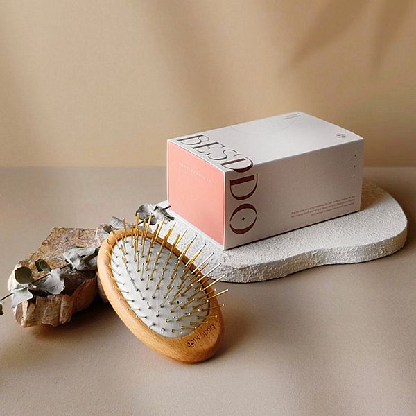 BESDDO 蓓詩垛~遠紅外線按摩梳(24K金針)1入