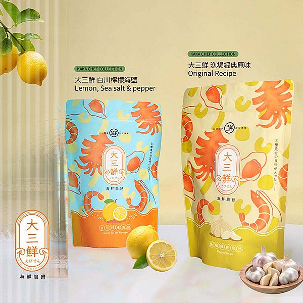 KAKA~大三鮮海鮮脆餅(81g) 款式可選