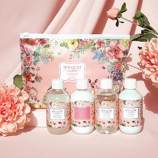韓國 Bouquet Garni~旅行四件組(白麝香)1組入  Bouquet Garni Bouquet-Garni 璞珈妮
