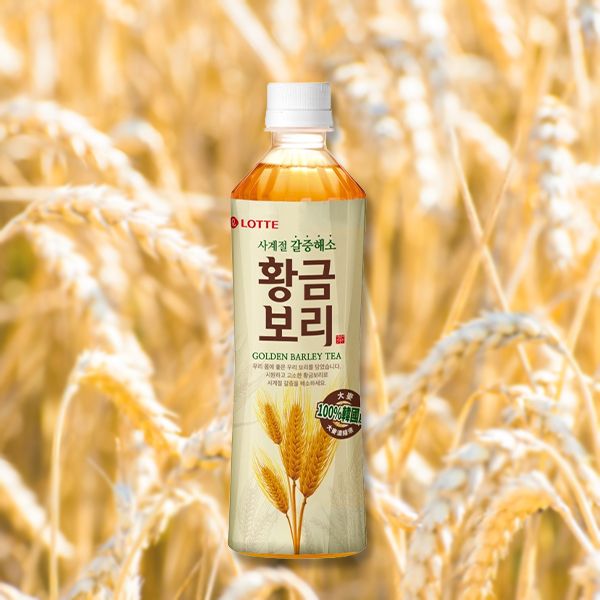 LOTTE樂天~黃金大麥茶(500ml)