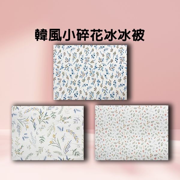 嘉峰國際~韓風小碎花冰冰被(1入) 款式可選