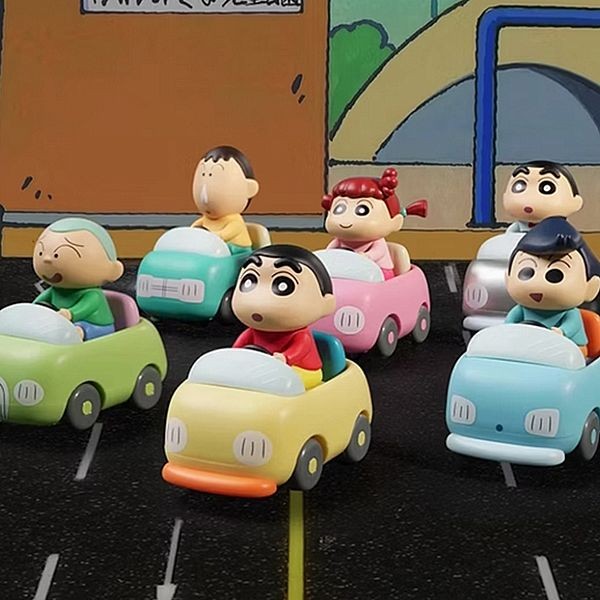 蠟筆小新~可動速速車系列盲盒(1入) 公仔隨機出貨
