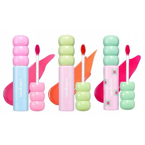 韓國 Colorgram~冰糖葫蘆鮮能唇釉(3g) 01杏色粉橘／03女伶鮮粉／04粉嫩莓果 款式可選