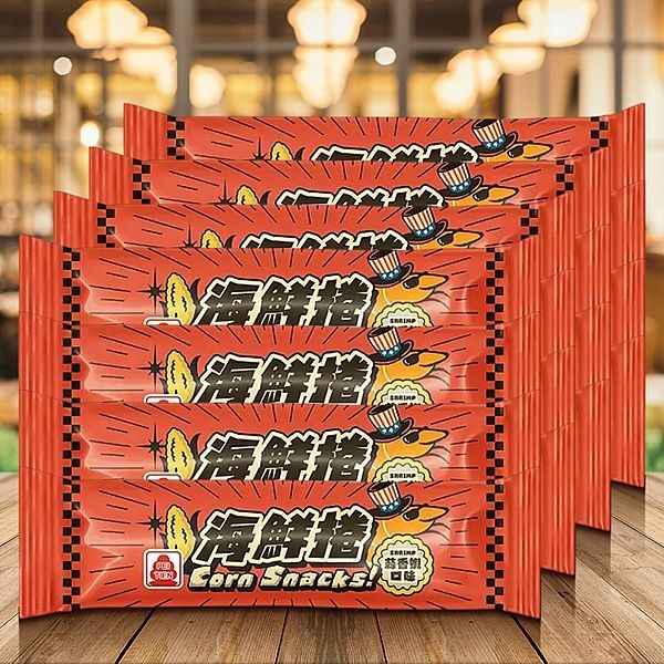北田~海鮮捲(蒜香蝦口味)7.5gx16支入 美式賣場熱銷