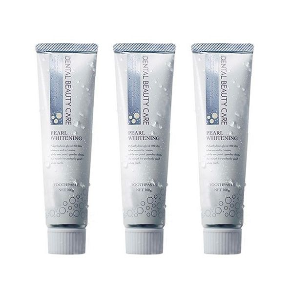 <超值組合> 日本 DENTAL BEAUTY CARE~潔白護理牙膏(100g)*3入 組合款