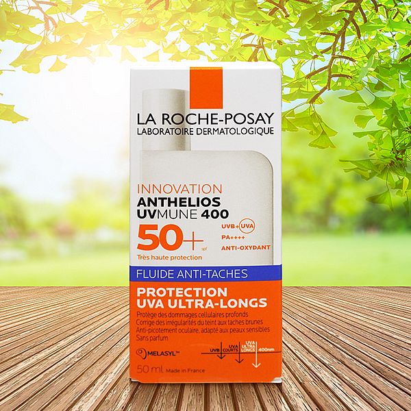 LA ROCHE-POSAY 理膚寶水~安得利淡斑淨亮極效夏卡防曬液SPF50+(50ml) 海洋友善