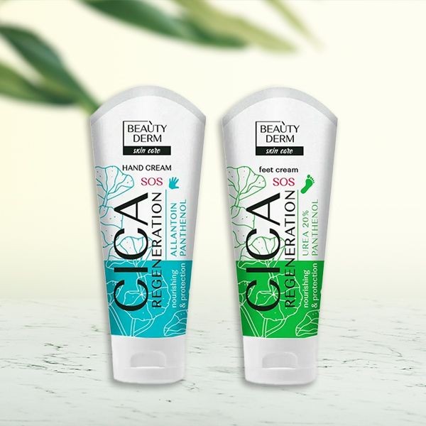 烏克蘭 BEAUTYDERM~積雪草尿囊素護手霜 / 護足霜(75ml)