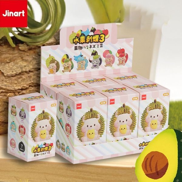 小島玩具~水果刺蝟三代公仔盲盒(1入) 公仔隨機出貨 Jinart