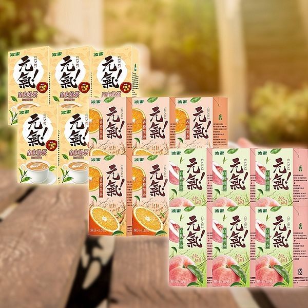 波蜜~元氣茶飲(300mlx6入) 款式可選