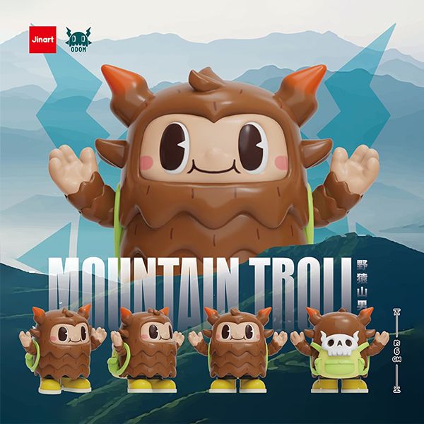 小島玩具~ODOMx山男公仔盲盒(1入) 公仔隨機出貨 JINART x ODOM 聯名_山男公仔