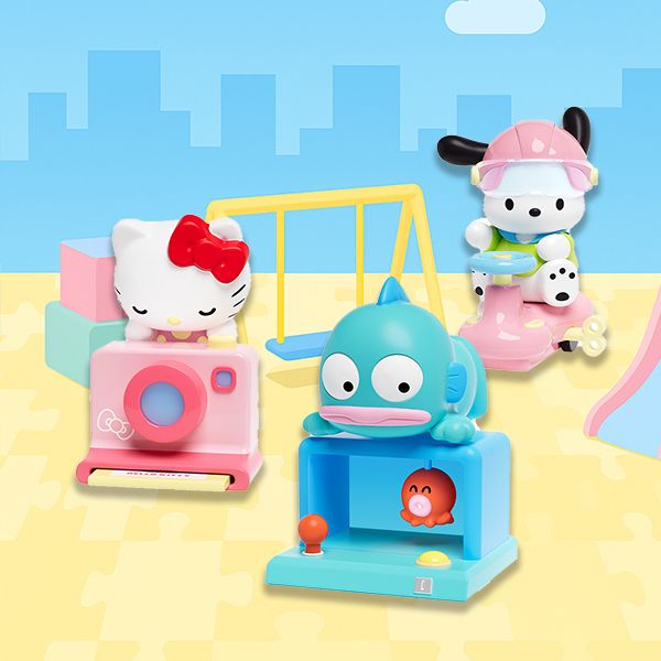 SANRIO 三麗鷗~童趣玩具系列萌動樂盲盒(1入) Sanrio characters  公仔隨機出貨
