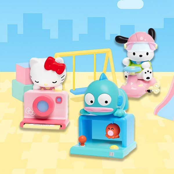 SANRIO 三麗鷗~童趣玩具系列萌動樂盲盒(1入) Sanrio characters  公仔隨機出貨