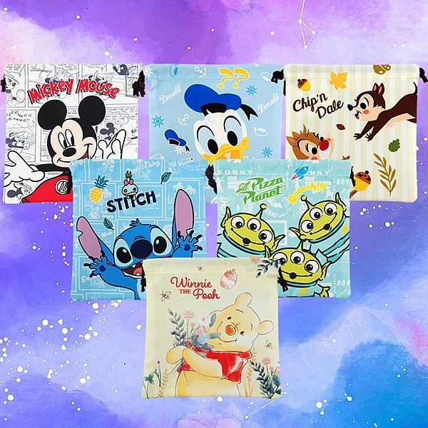 Disney 迪士尼~束口袋(1入) 款式可選
