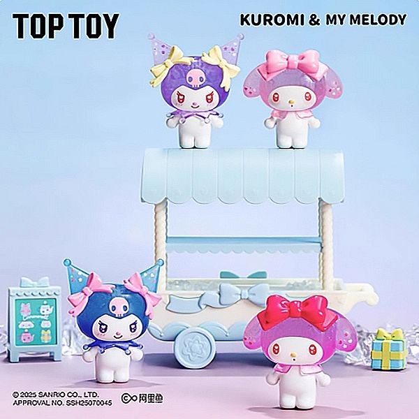 SANRIO 三麗鷗~美樂蒂&酷洛米mini波子汽水系列盲袋(1袋入) TOPTOY 公仔隨機出貨