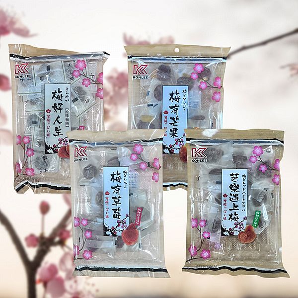康利~梅好人生原味梅餅／梅有芒果／梅有草莓／芭樂遇上梅(80g) 款式可選