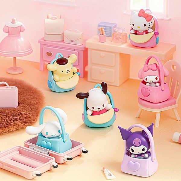 SANRIO 三麗鷗~心動顯眼包系列萌趣豆(1入) 公仔隨機出貨