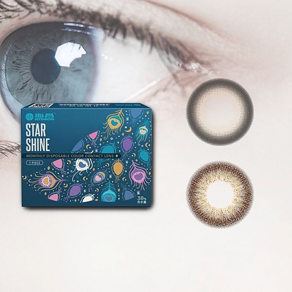 海昌~星眸彩色月拋隱形眼鏡(1片裝) 款式可選