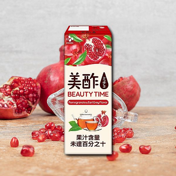 美酢~石榴醋伯爵茶風味飲料(200ml)