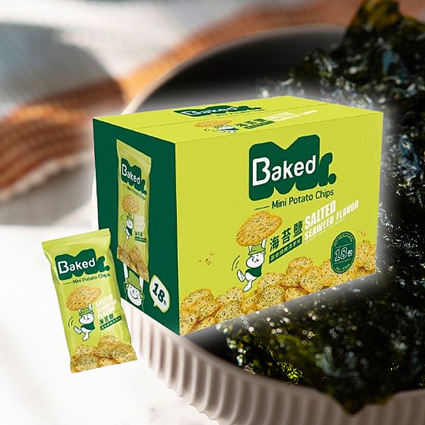 Mr.Baked~迷你烘烤洋芋片(海苔鹽風味)50g