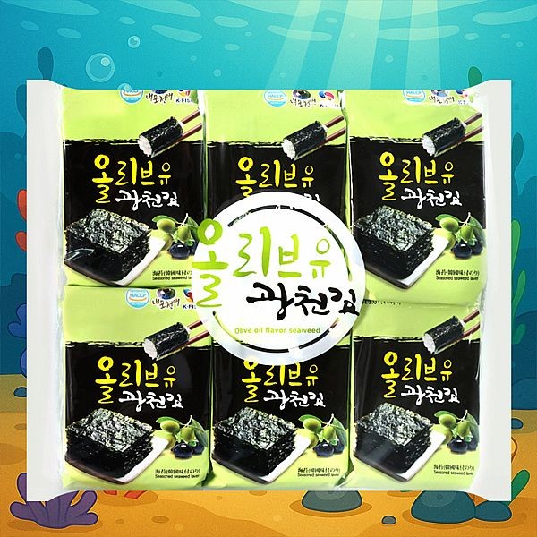 韓國經典原味海苔(3.2gx6入)