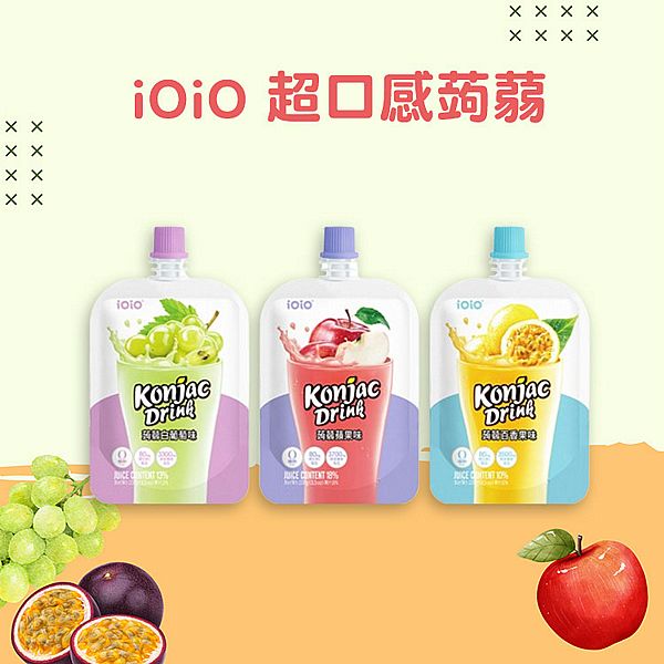 iOiO~超口感蒟蒻 (100g) 款式可選