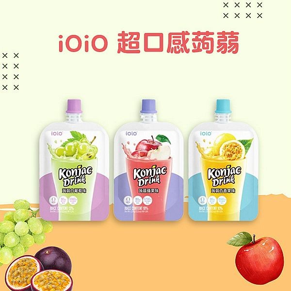 iOiO~超口感蒟蒻 (100g) 款式可選