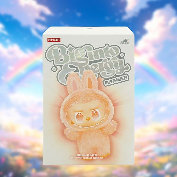 THE MONSTERS 前方高能系列~搪膠毛絨掛件盲盒(1入) POP MART Labubu 4.0 公仔隨機出貨
