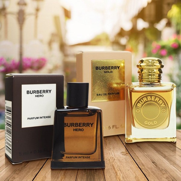 BURBERRY~繆斯女神淡香精／英雄神話極蘊香精(5ml) 款式可選