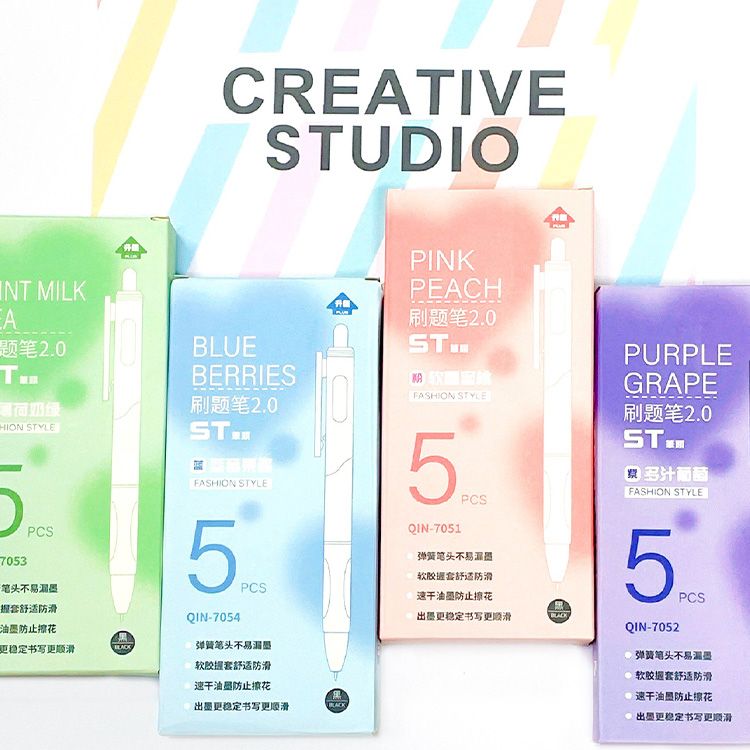 ST刷題筆CA-105(5入／盒) 款式可選