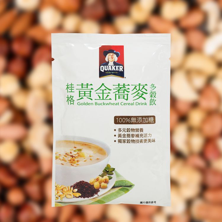 QUAKER 桂格~無糖黃金蕎麥多穀飲(28g) 美式賣場熱銷