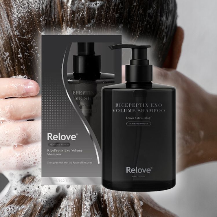 Relove~黑泌肽豐盈洗髮精(晨柑朝露)450ml