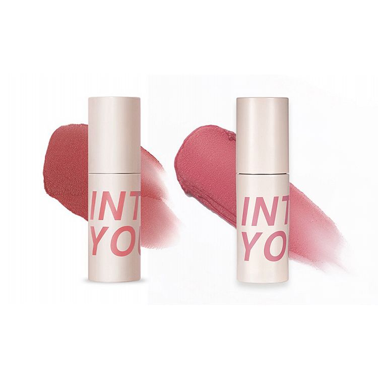 INTO YOU~定制空氣感唇泥(1.8g) W8日暮沙粉／N1煙熏杏仁 款式可選