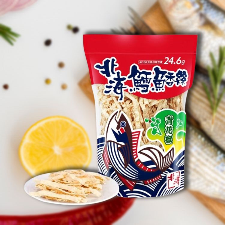 北海~鱈魚香絲(青花椒辣味)600g