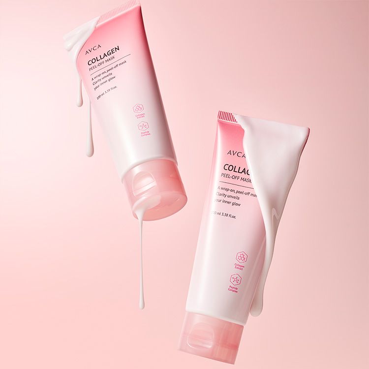 AVCA~膠原蛋白煥彩撕拉面膜(100ml)