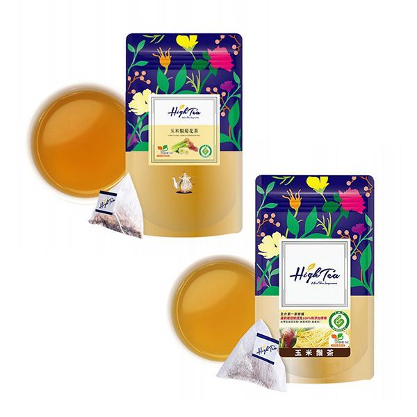 High Tea~玉米鬚菊花茶／玉米鬚茶(12入) 款式可選 <無咖啡因>