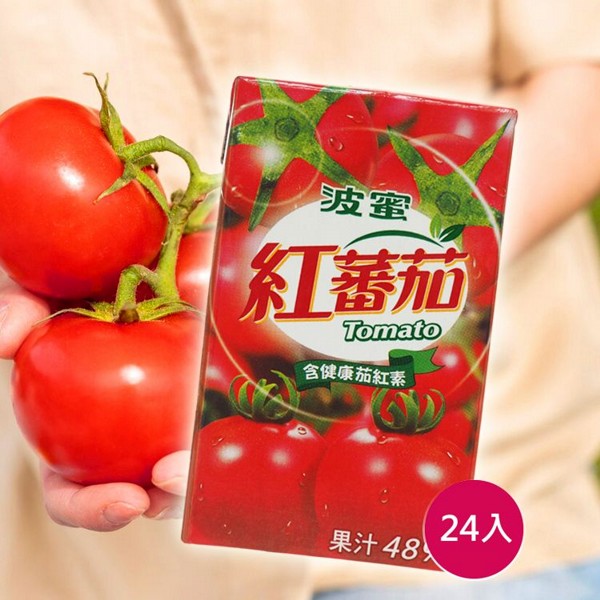 (箱購)波蜜~紅蕃茄汁(250ml*24入) ※限宅配