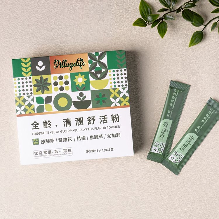 全齡生活~清潤舒活粉(3gx15條)