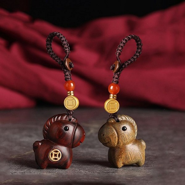 馬上有錢招財鑰匙扣掛件(1入) 款式可選